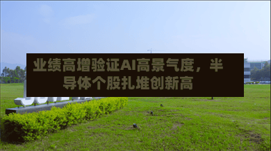 业绩高增验证AI高景气度，半导体个股扎堆创新高
