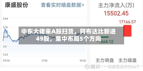中东大佬来A股扫货，阿布达比新进49股，集中布局5个方向-第2张图片
