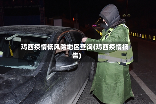 鸡西疫情低风险地区查询(鸡西疫情报告)-第2张图片