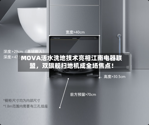 MOVA活水洗地技术亮相江南电器联盟	，双旗舰扫地机成全场焦点！-第2张图片