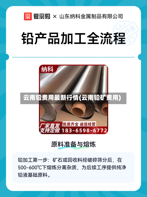 云南铅费用最新行情(云南铅矿费用)-第3张图片