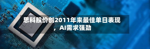 思科股价创2011年来最佳单日表现，AI需求强劲-第3张图片