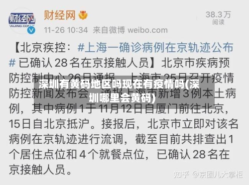 深圳有黄码地区吗现在有疫情吗(深圳哪里会黄码)-第2张图片