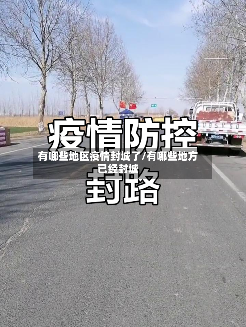有哪些地区疫情封城了/有哪些地方已经封城