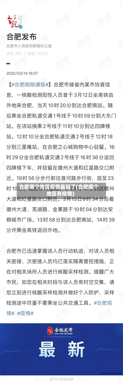 合肥哪个地区疫情最轻了(合肥哪个地区有疫情)-第3张图片