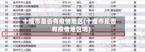 十堰市是否有疫情地区(十堰市是否有疫情地区呢)-第2张图片