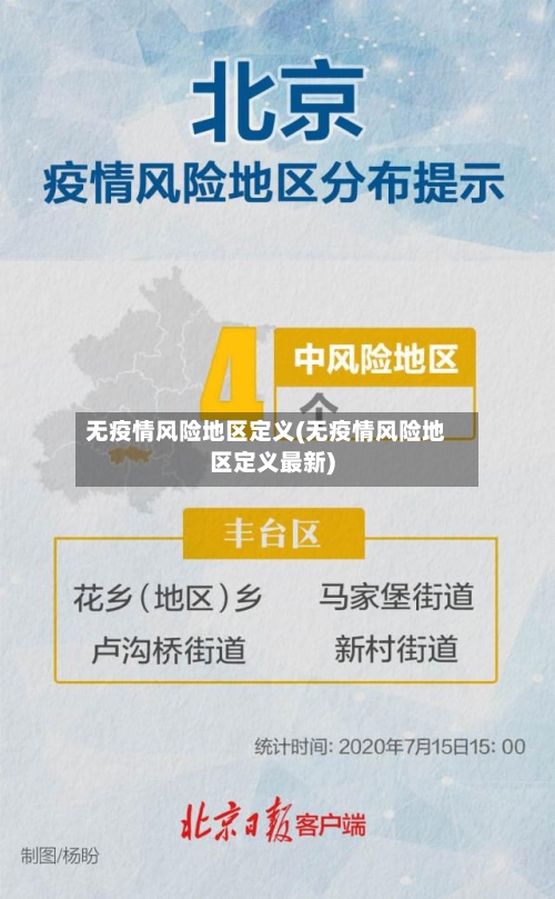 无疫情风险地区定义(无疫情风险地区定义最新)