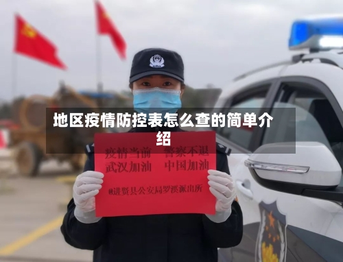 地区疫情防控表怎么查的简单介绍